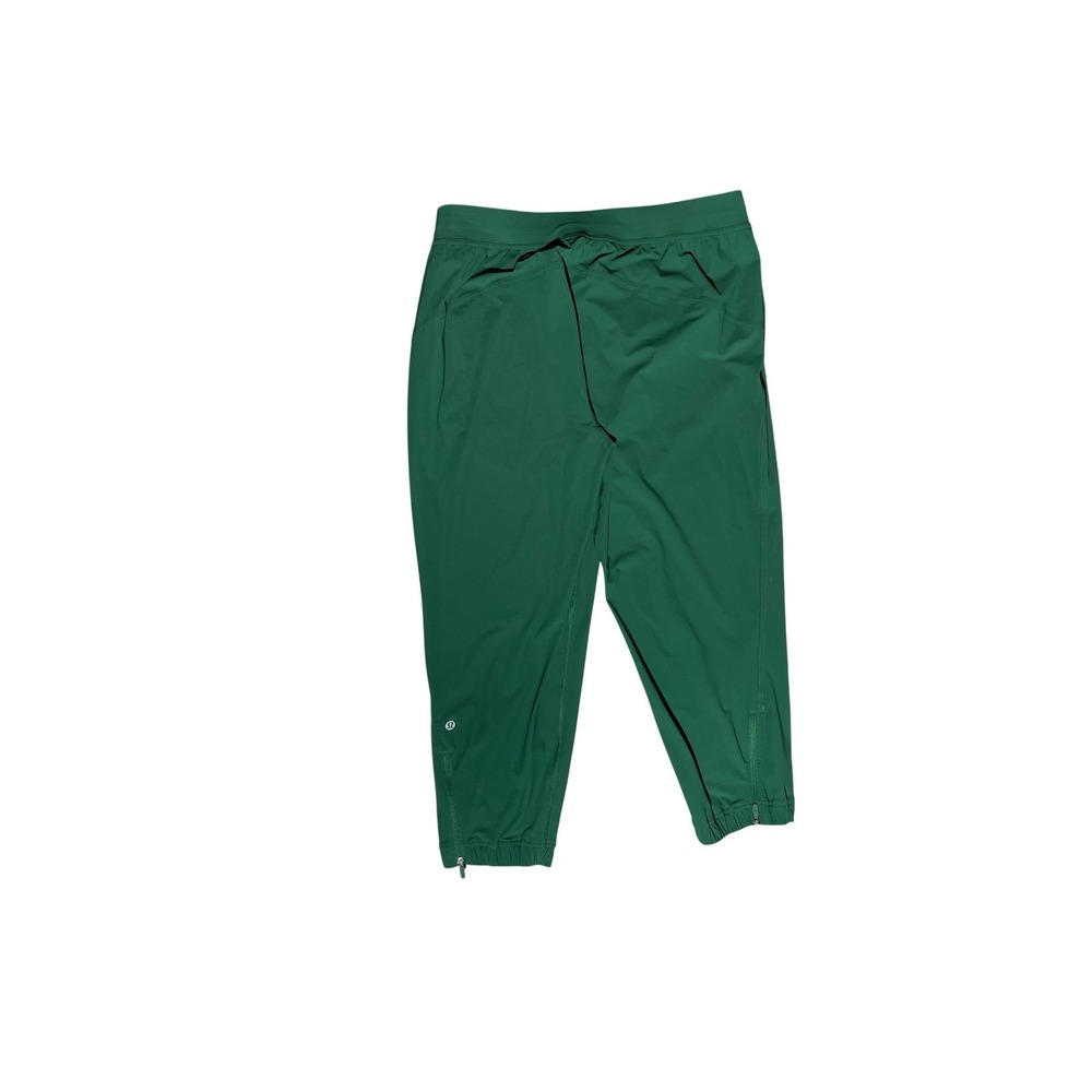 Lululemon Adapted State High-Rise Cropped Joggers 23" Green Size 12